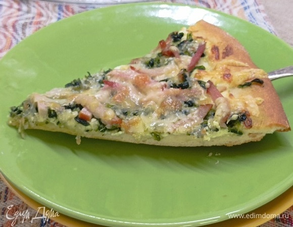 Подаем горячей. Или как вам нравится. Эта пицца хороша в любом виде.