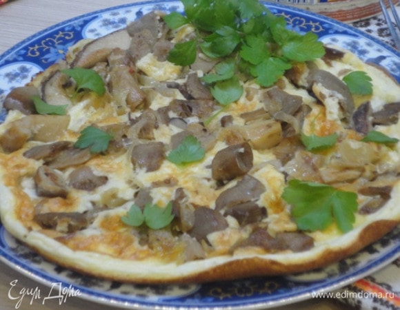 Подавать, посыпав петрушкой.