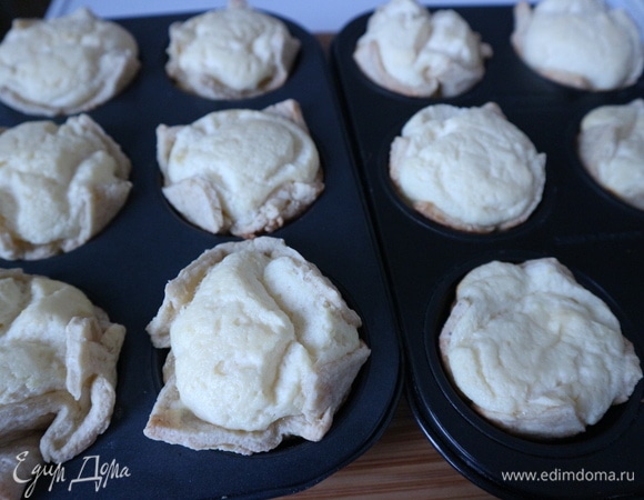 Вынуть из духовки.