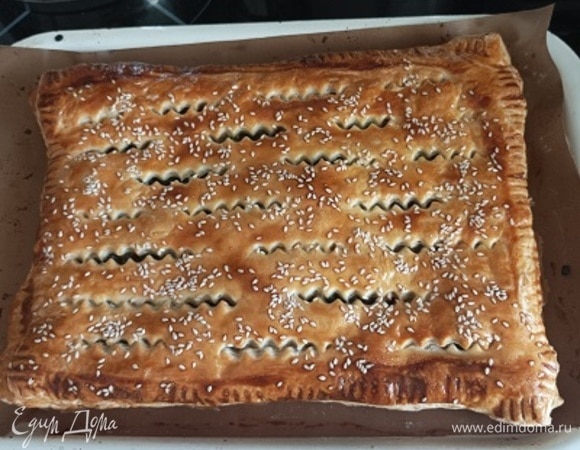 Выпекать в духовке 30–35 минут при 180°C.