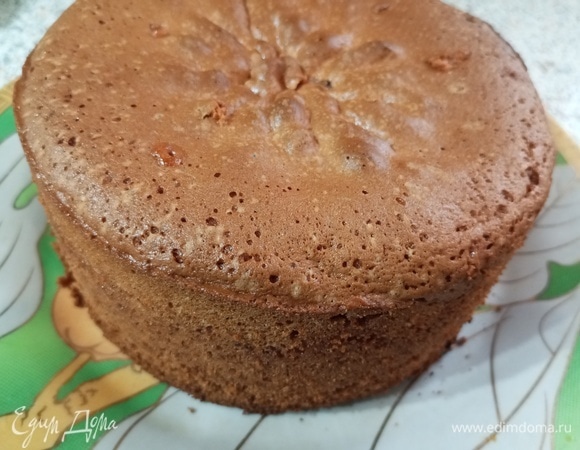 Готовый пирог украсить по желанию.