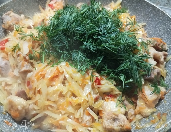 В конце добавить укроп.