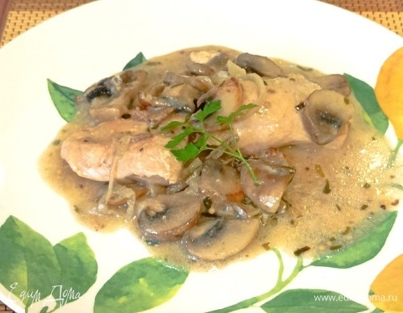 Простое, но сытное и ароматное блюдо готово. Субботний обед удался.