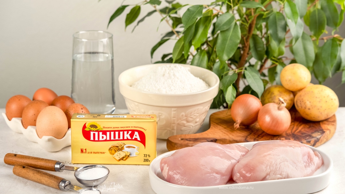 Подготовьте все необходимые ингредиенты.