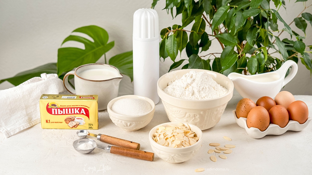 Подготовьте все необходимые ингредиенты.