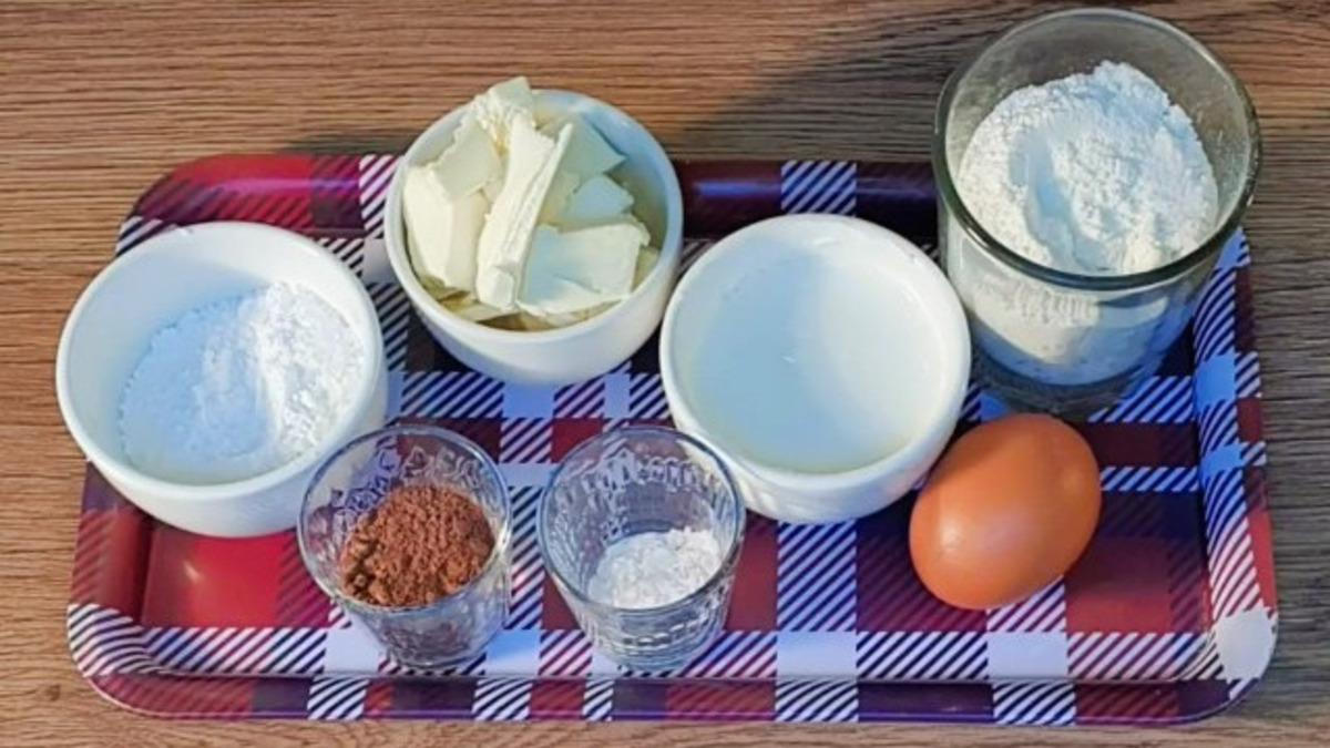 Подготовим продукты. Продукты комнатной температуры.