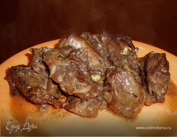 Баранина в красном вине