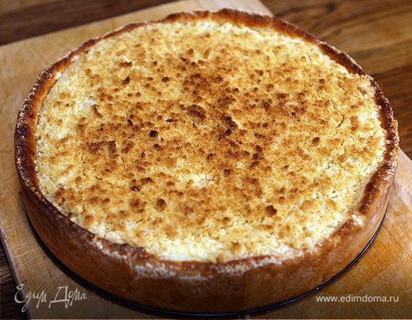 Творожный пирог с маком