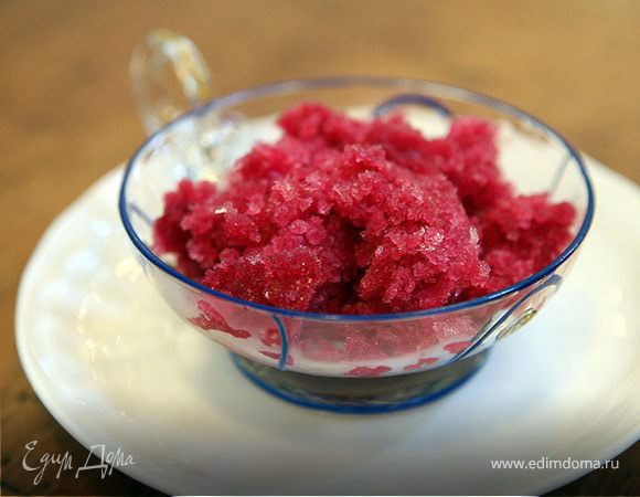 Гранатовое сорбе