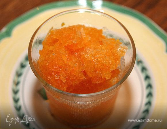 Сорбе из мандаринов