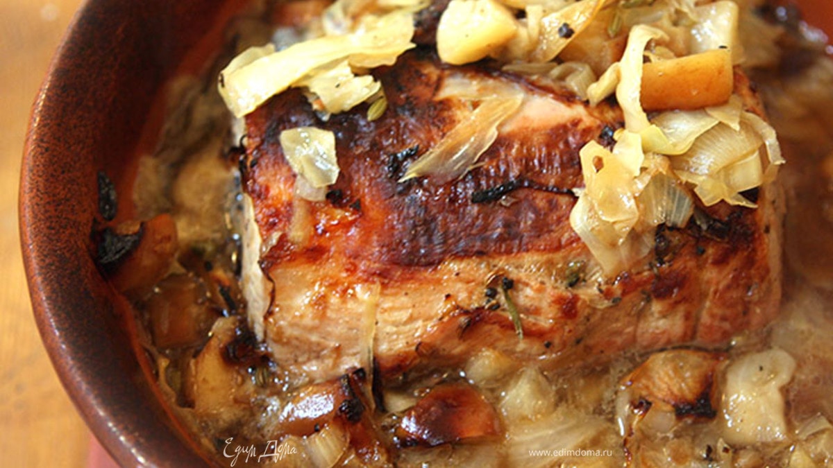 Свинина по-баварски