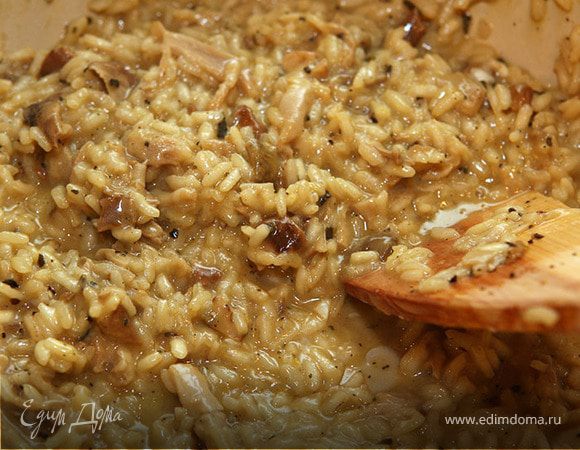 Ризотто с белыми грибами и апельсинами Ризотто с белыми грибами и апельсинами