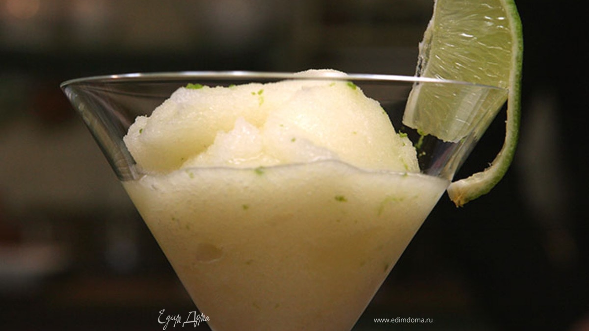 Дынное сорбе