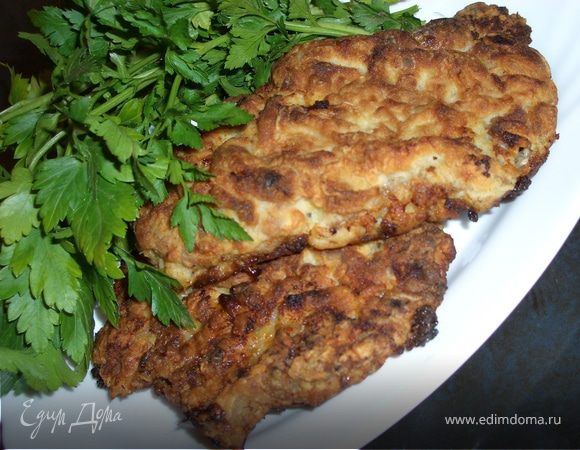 Отбивная в луковой шубке Отбивная в луковой шубке