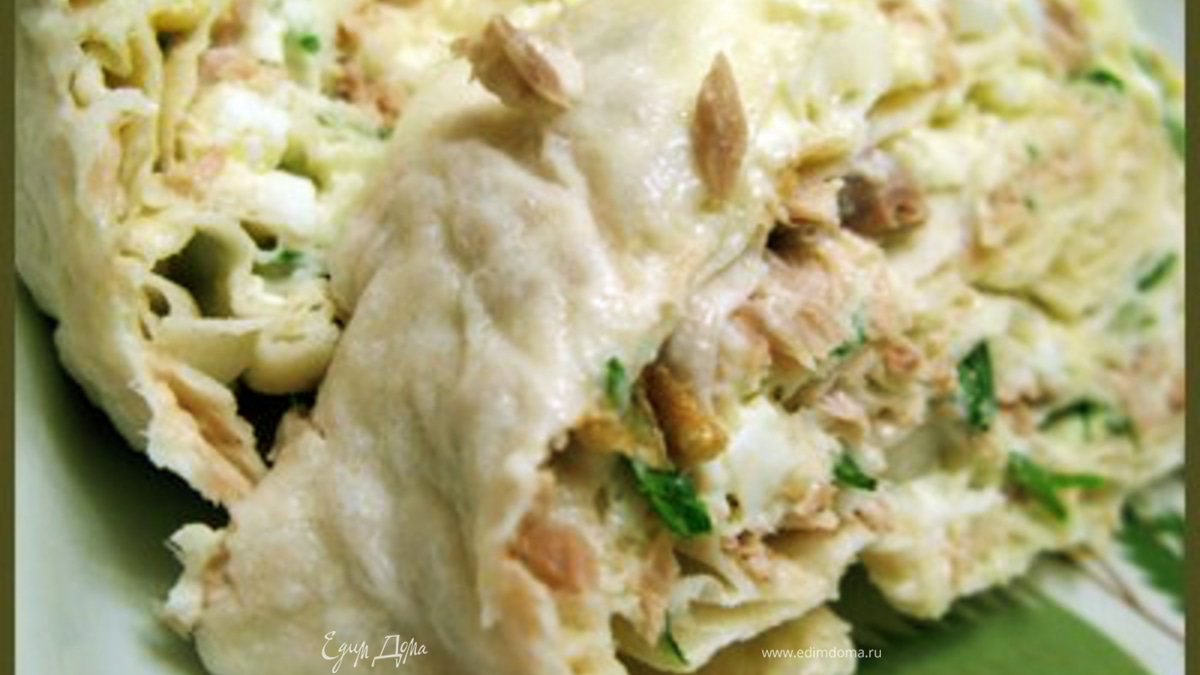 Нежный рулет с тунцом