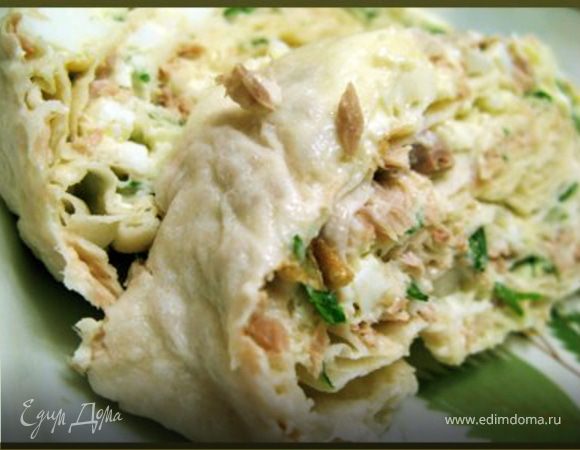 Нежный рулет с тунцом