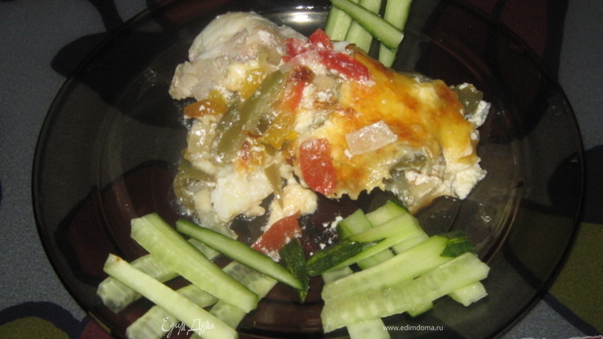 Рыбка в сметанном соусе