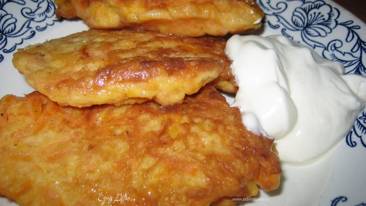 Оладьи из моркови от susya