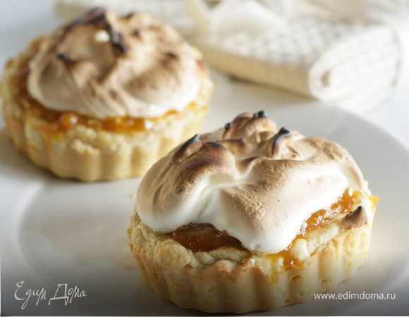 Тыквенный пирог с меренгами