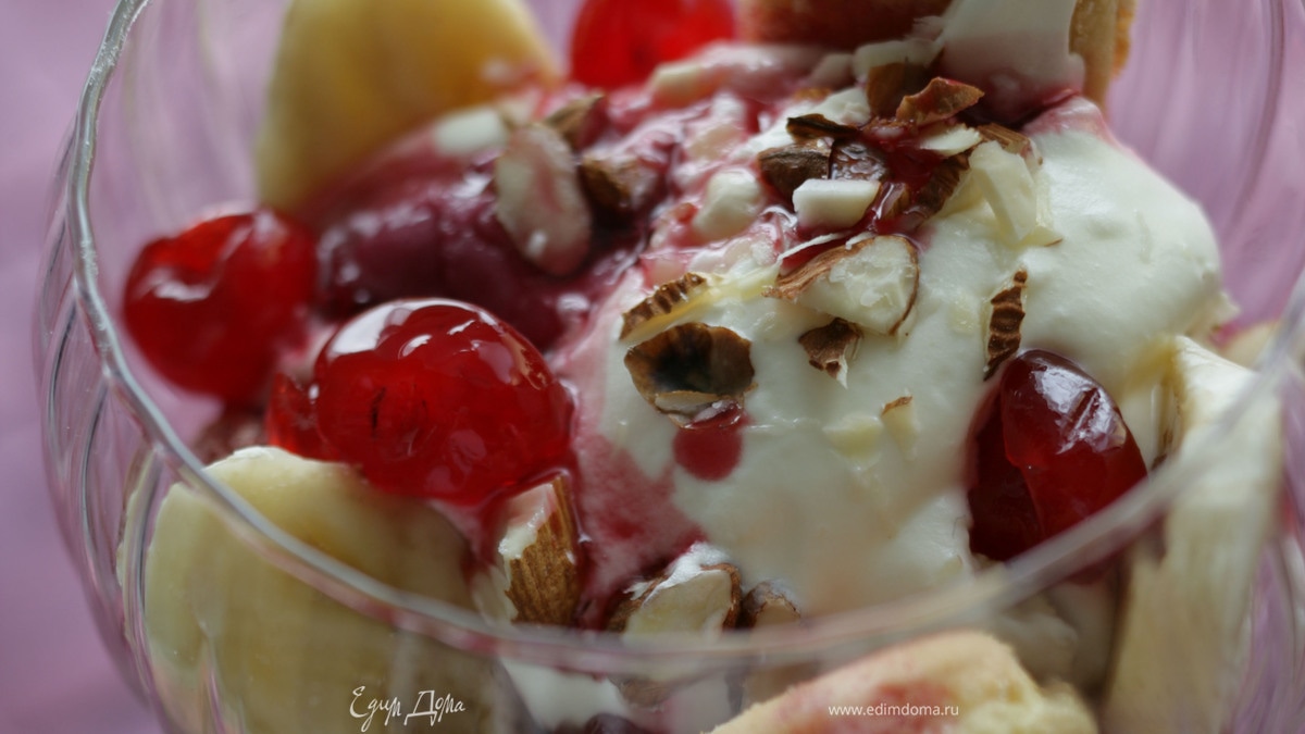 Десерт «Зимняя вишня»