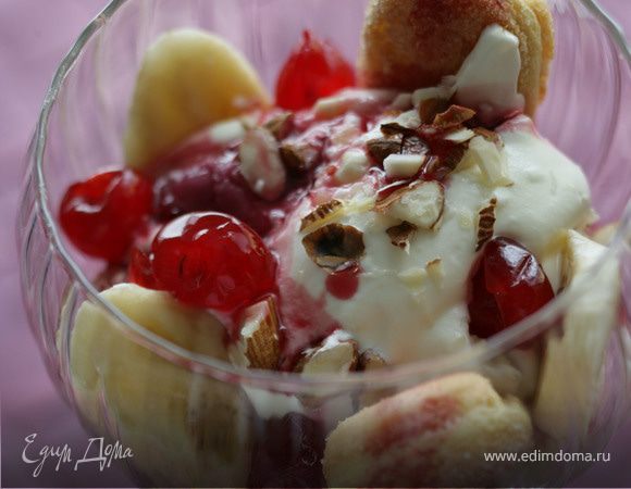 Десерт «Зимняя вишня»     