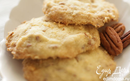 Рецепт Песочное печенье с орехами пекан