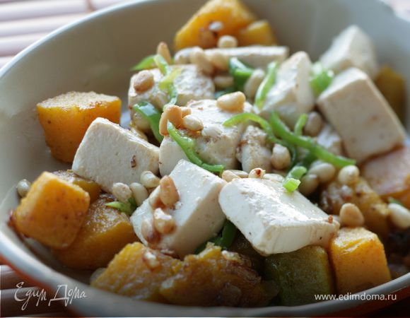 Тыква с тофу по-китайски  