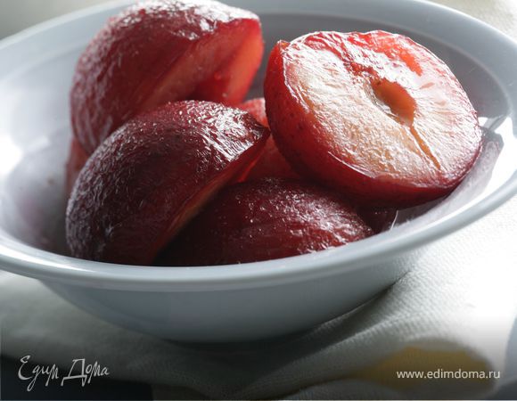 Печеные сливы