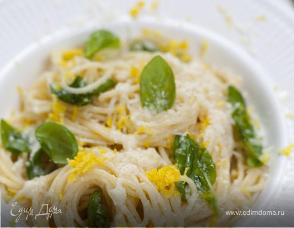 Лимонные спагетти Лимонные спагетти