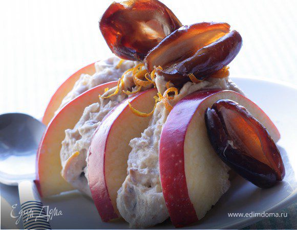 Крем из мягкого сыра и апельсина