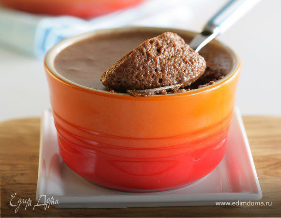 Легкий шоколадный мусс с апельсином Легкий шоколадный мусс с апельсином