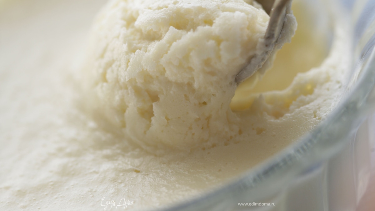 Мусс из белого шоколада