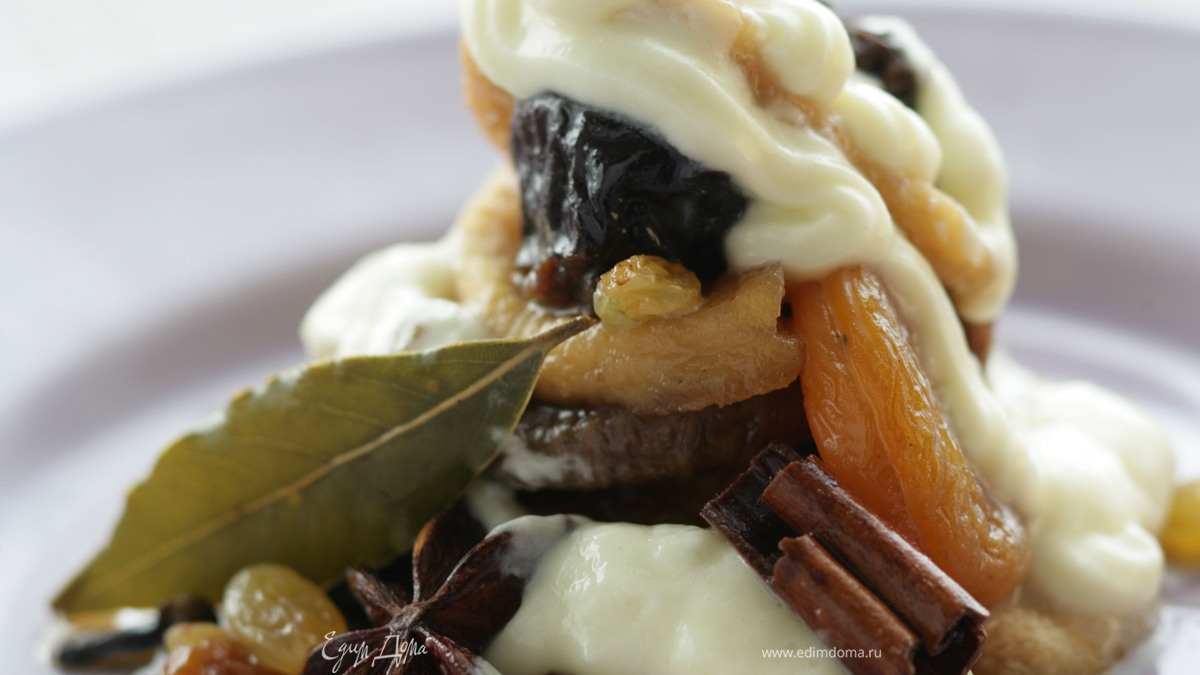 Марокканский десерт из сухофруктов