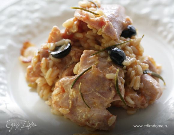 Ризотто с кроликом  