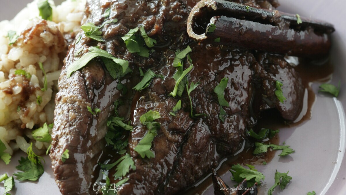 Цыпленок в соевом соусе  