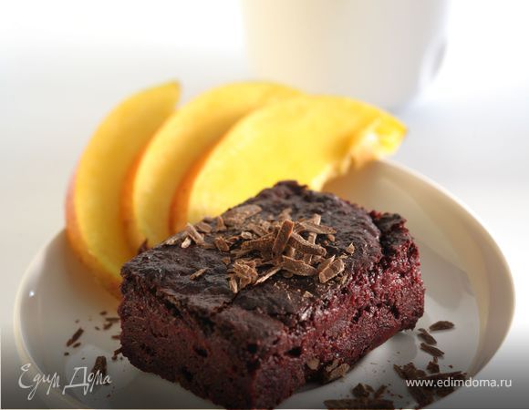 Шоколадный торт-мусс со свеклой