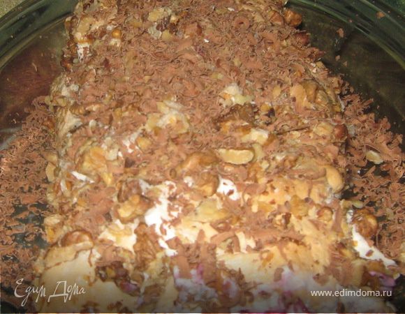 Меренговый рулет 