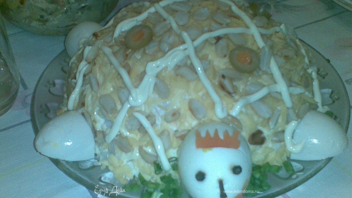 Салат «Черепаха» 