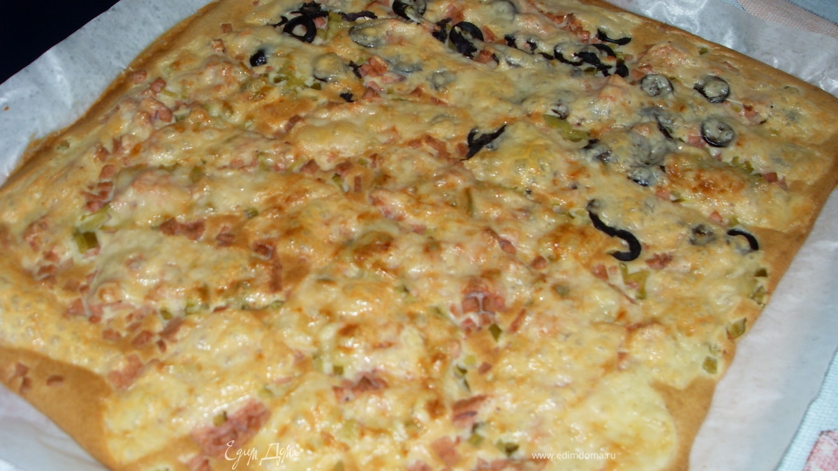 Быстренькая пицца