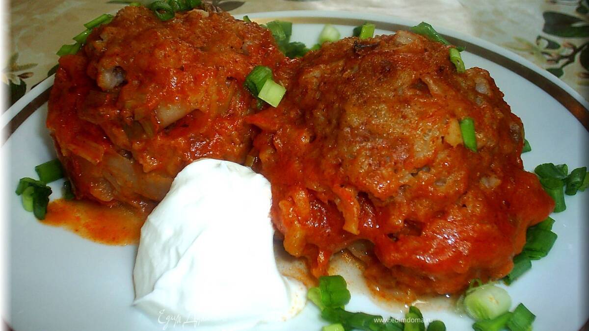 Рецепт ленивых голубцов с капустой и фаршем