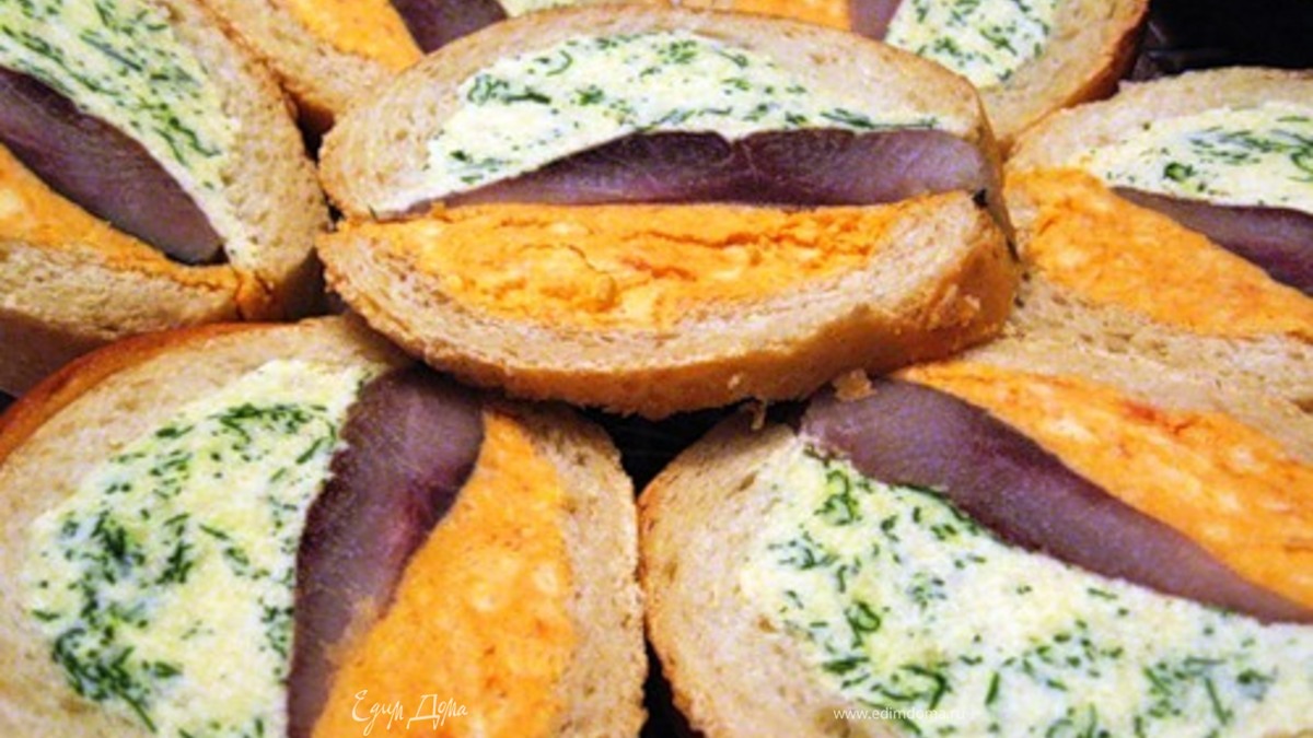 Селёдка в булке.