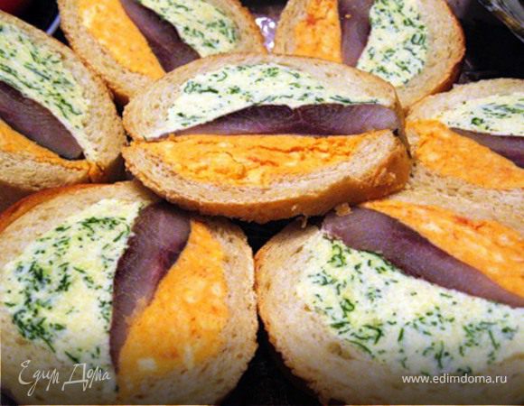 Селёдка в булке.