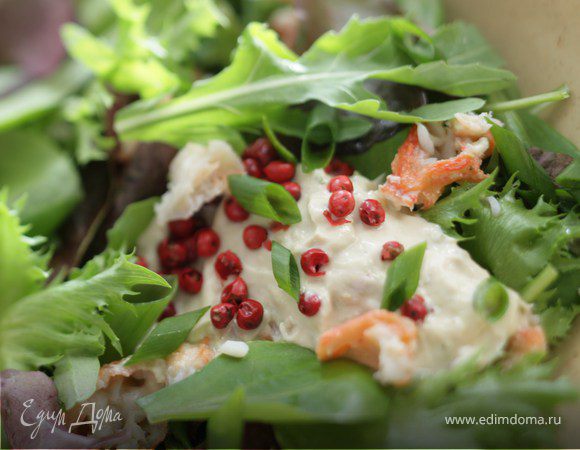 Салат «Окинава» с крабами Салат «Окинава» с крабами