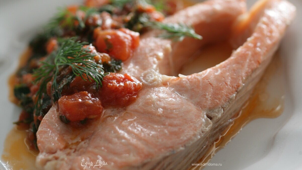 Семга по-французски     