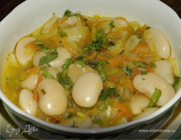 Суп из белой фасоли Суп из белой фасоли
