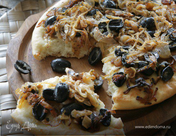 Фокачча с оливками Фокачча с оливками