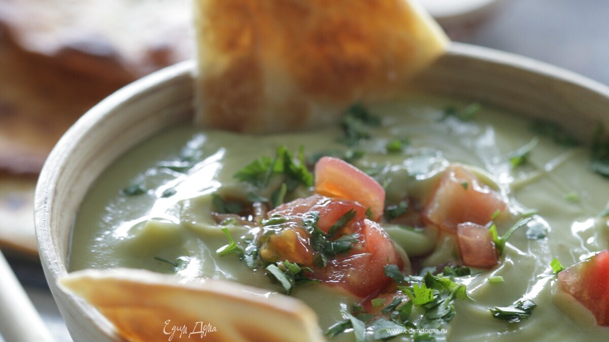 Суп из авокадо