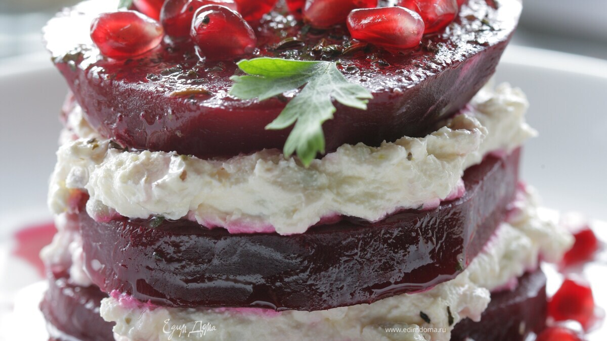 Салат из свеклы «Наполеон»