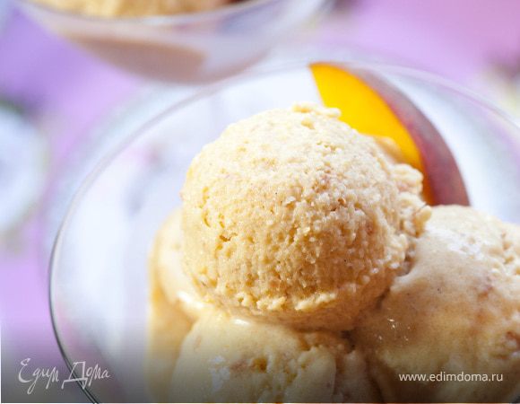 Персиковое мороженое