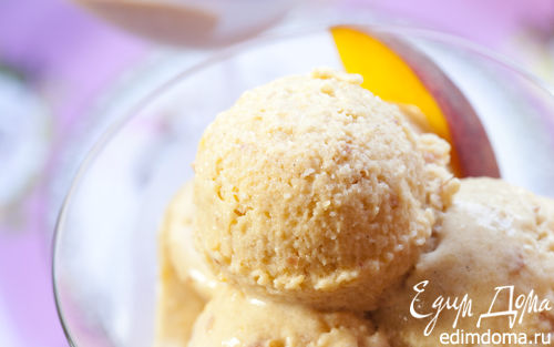 Рецепт Персиковое мороженое